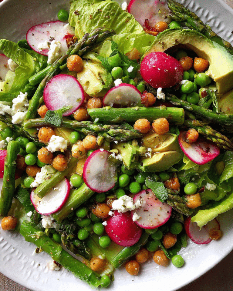 Spring Salad Recipe with Fresh Seasonal Ingredients