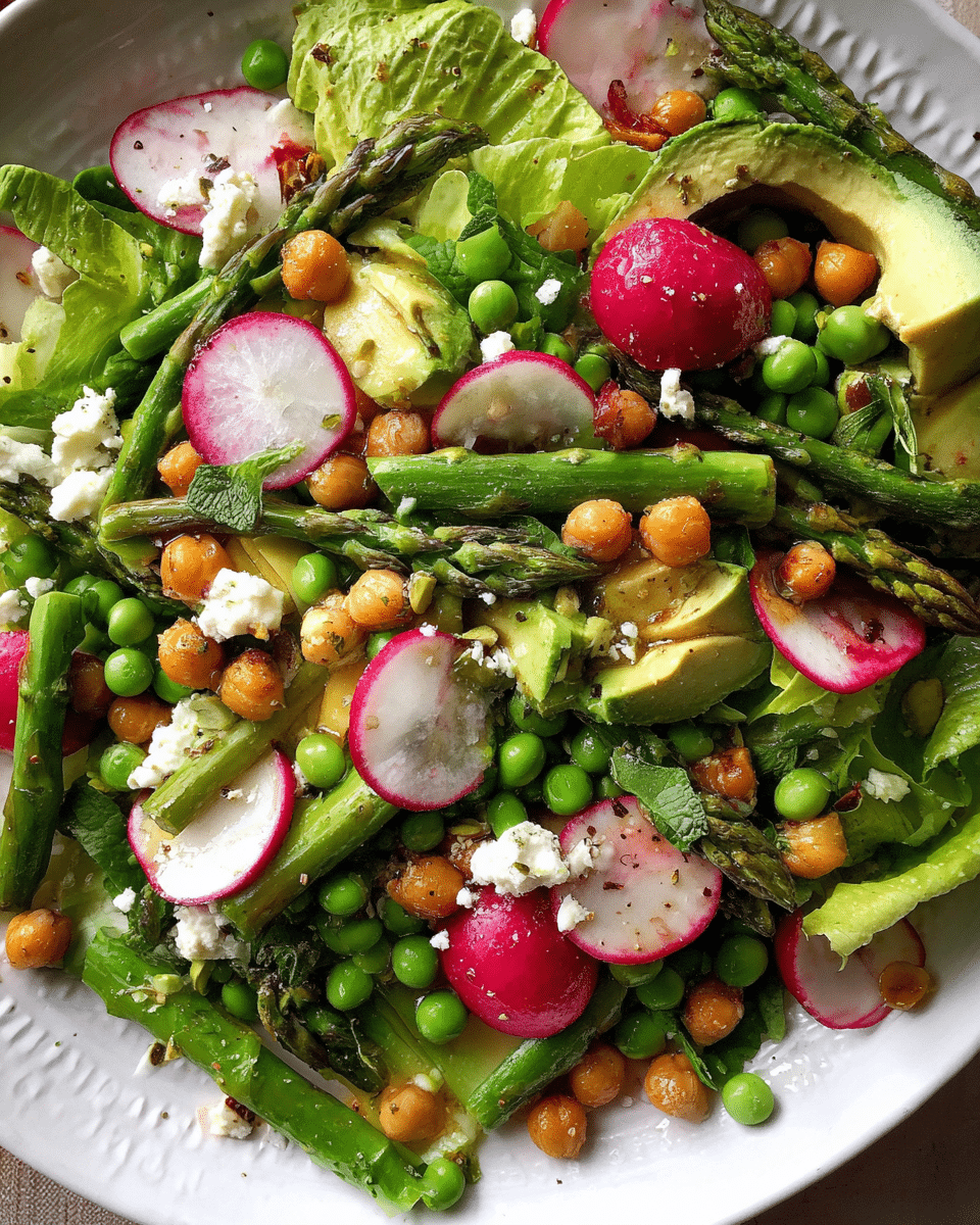 Spring Salad Recipe with Fresh Seasonal Ingredients