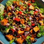 High-Protein Black Bean Salad with Citrus and Greens