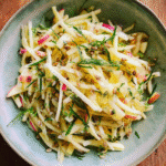 Crispy Apple Kohlrabi Salad Recipe