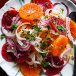 Blood Orange Salad with fennel and parsley