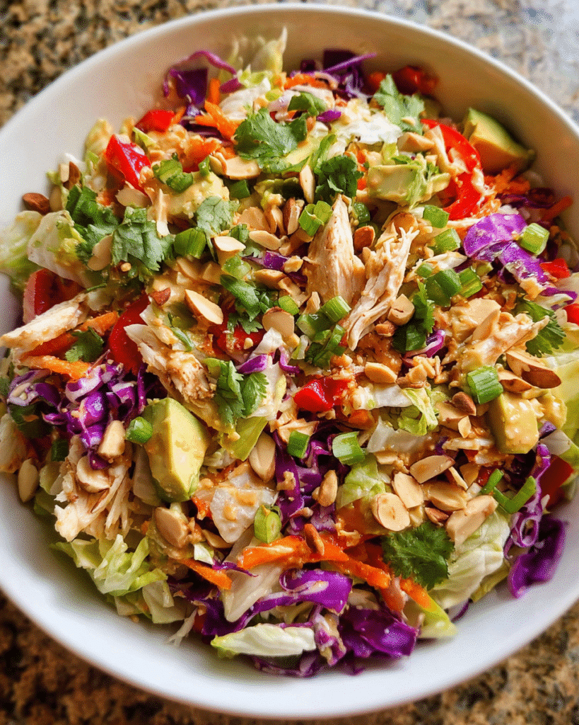Featured Crunchy Asian Chopped Salad Bowl