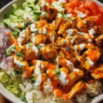 Buffalo Chicken Bowl top view