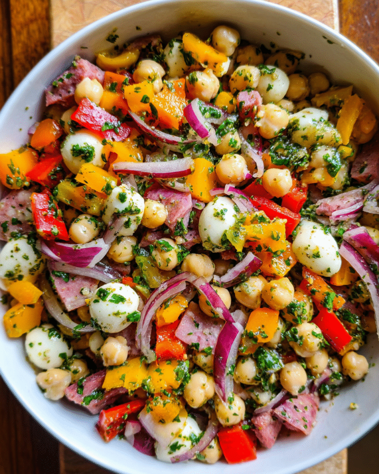 High-protein dense bean salad in bowl