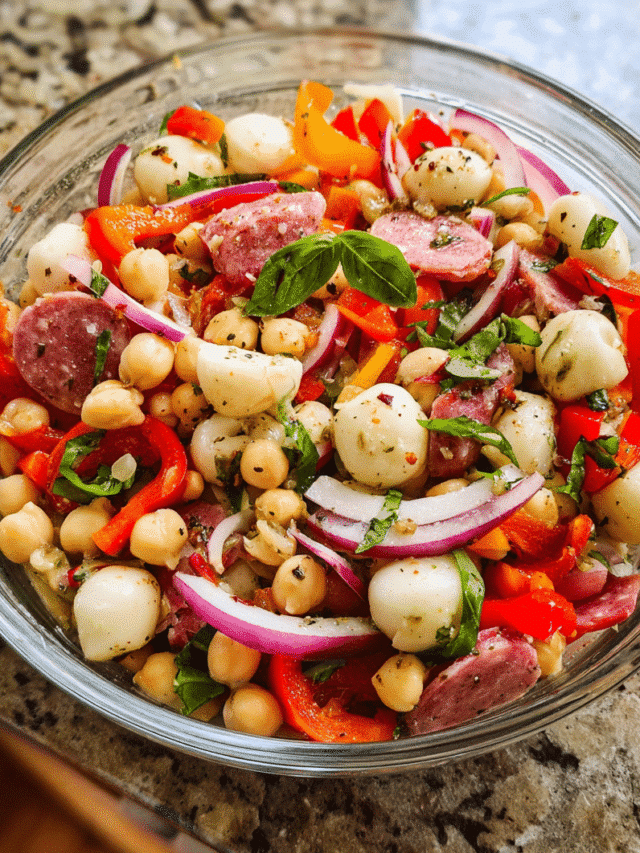 Italian Grinder Bean Salad