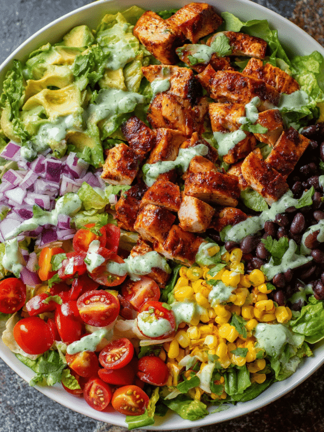 bbq chicken salad