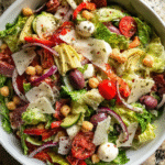 The Best Italian Chopped Salad in a bowl