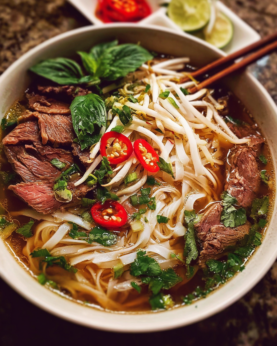 Vietnamese Pho Recipe – Authentic Beef Bowl