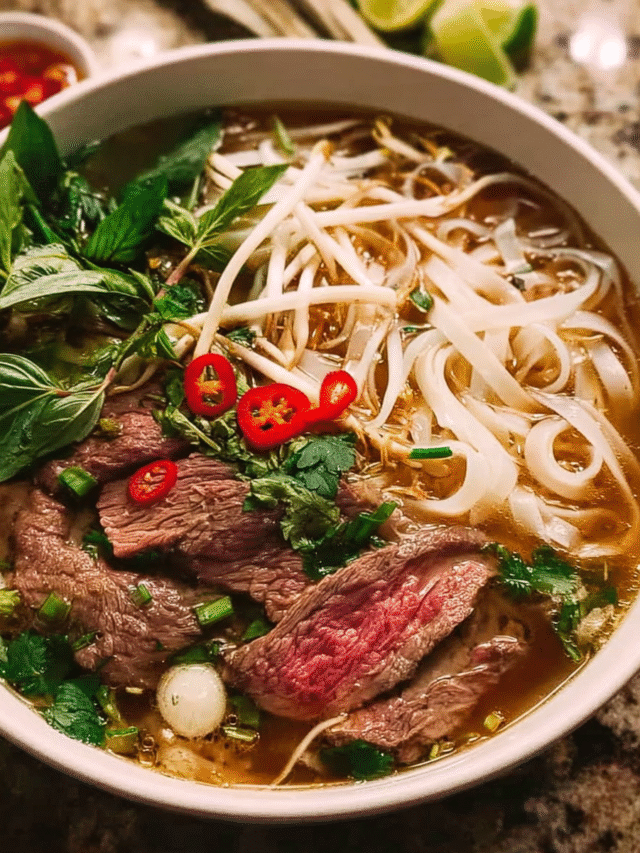 Vietnamese Pho Recipe – Authentic Beef Bowl