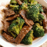 Lightened-up beef and broccoli skillet with tender beef