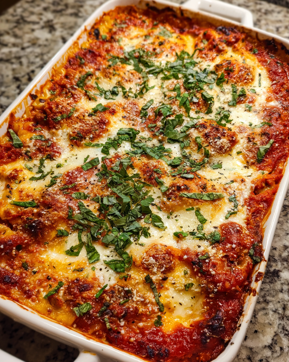 Healthy turkey lasagna sliced and served