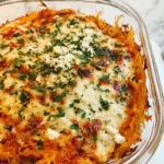 Meal Prep Spaghetti Squash Bake with Cheese