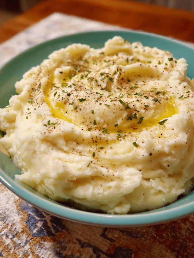 Creamy Mashed Potatoes1