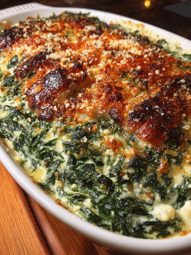 Creamy Spinach Bake&